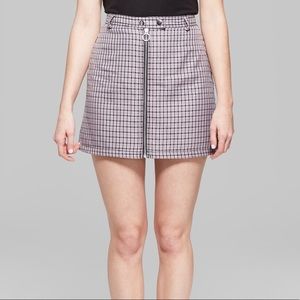 Wild Fable Plaid Mini Skirt